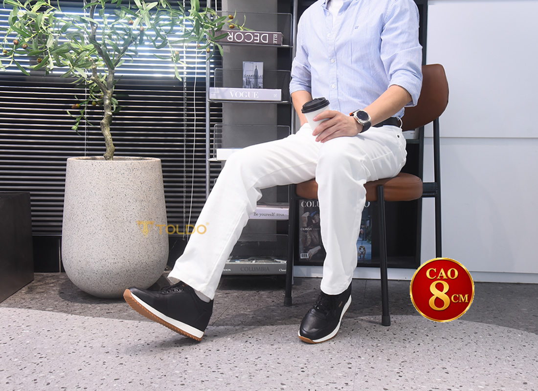 Giày tăng chiều cao 8cm s1074 6